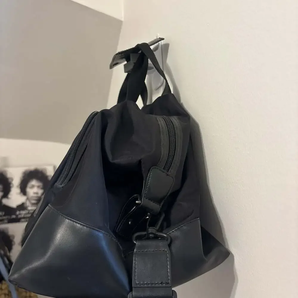 CALVIN KLEIN Cotton Nylon Duffle Bag BLACK